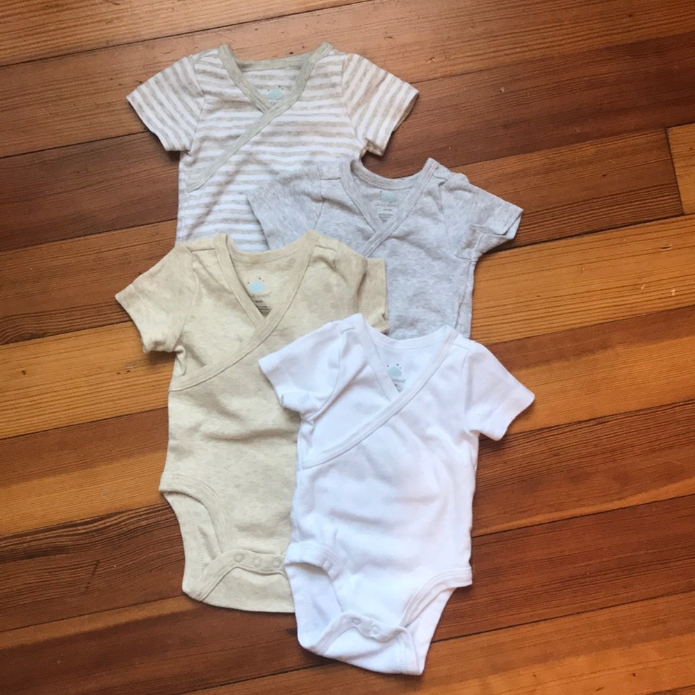 Cloud Island Kimono Onesie Basics